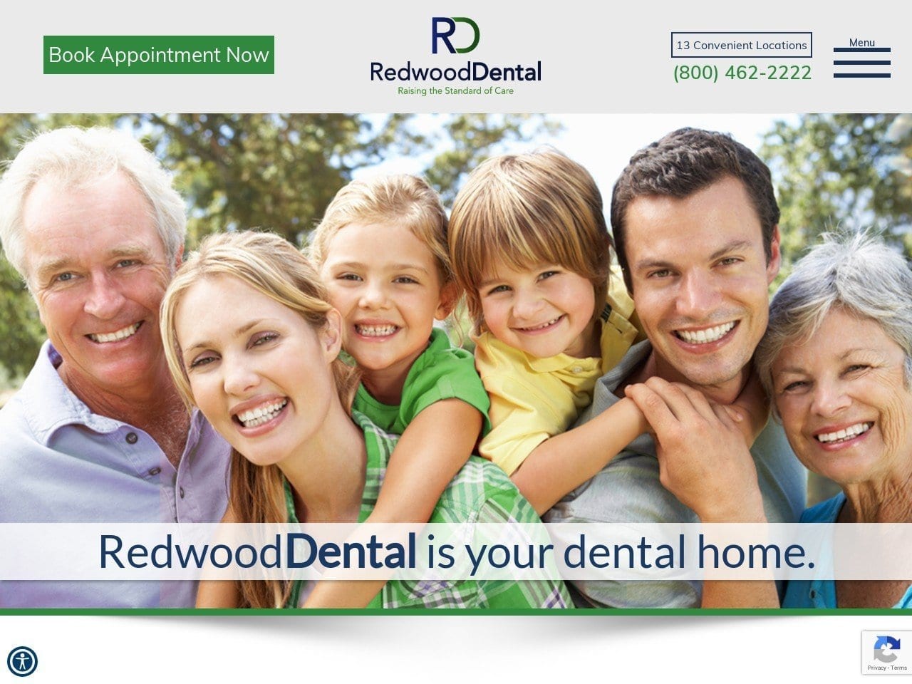 Dr. Stephanie Sakowicz Website Screenshot from redwooddental.com