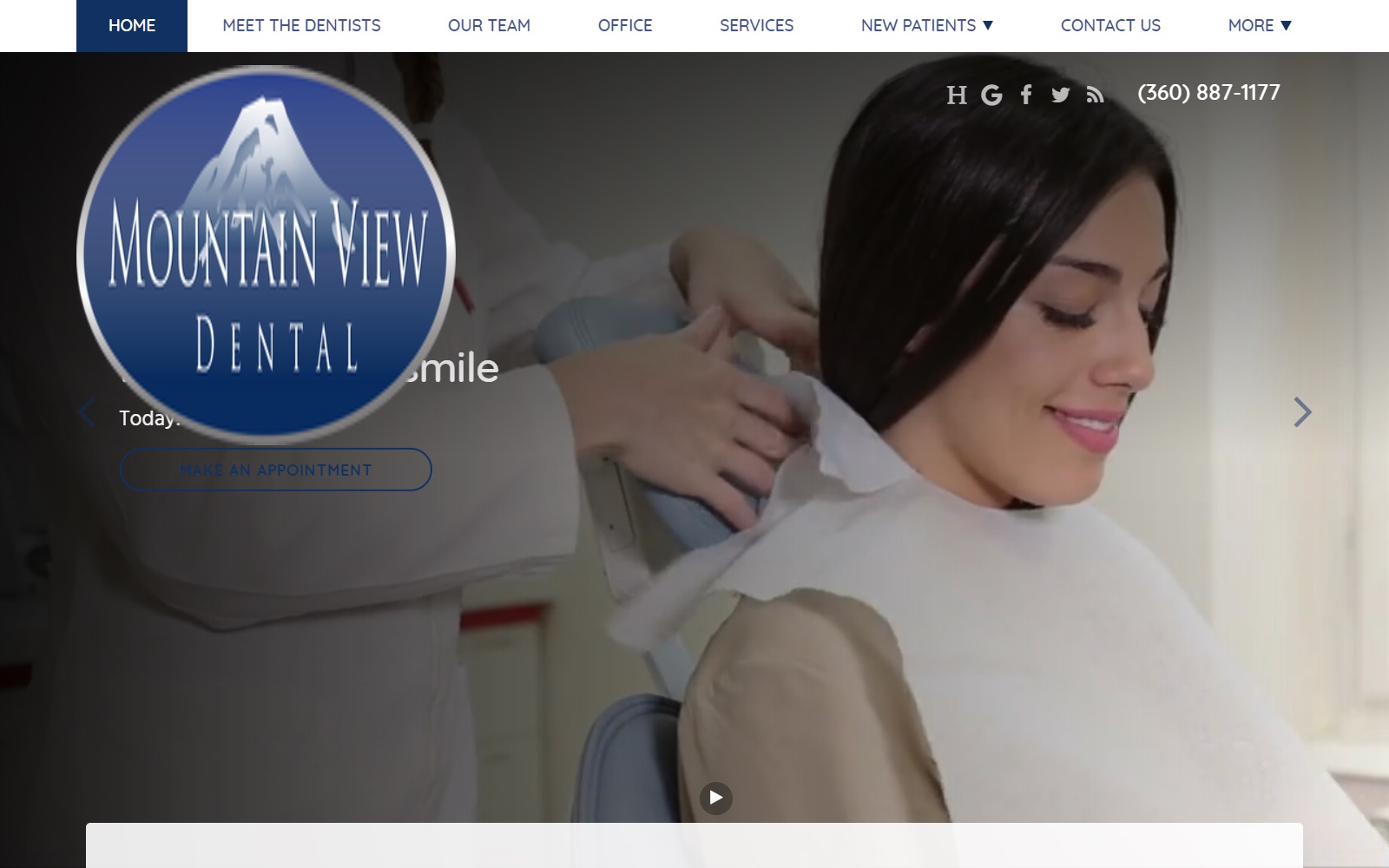 ridgefielddentist.com screenshot