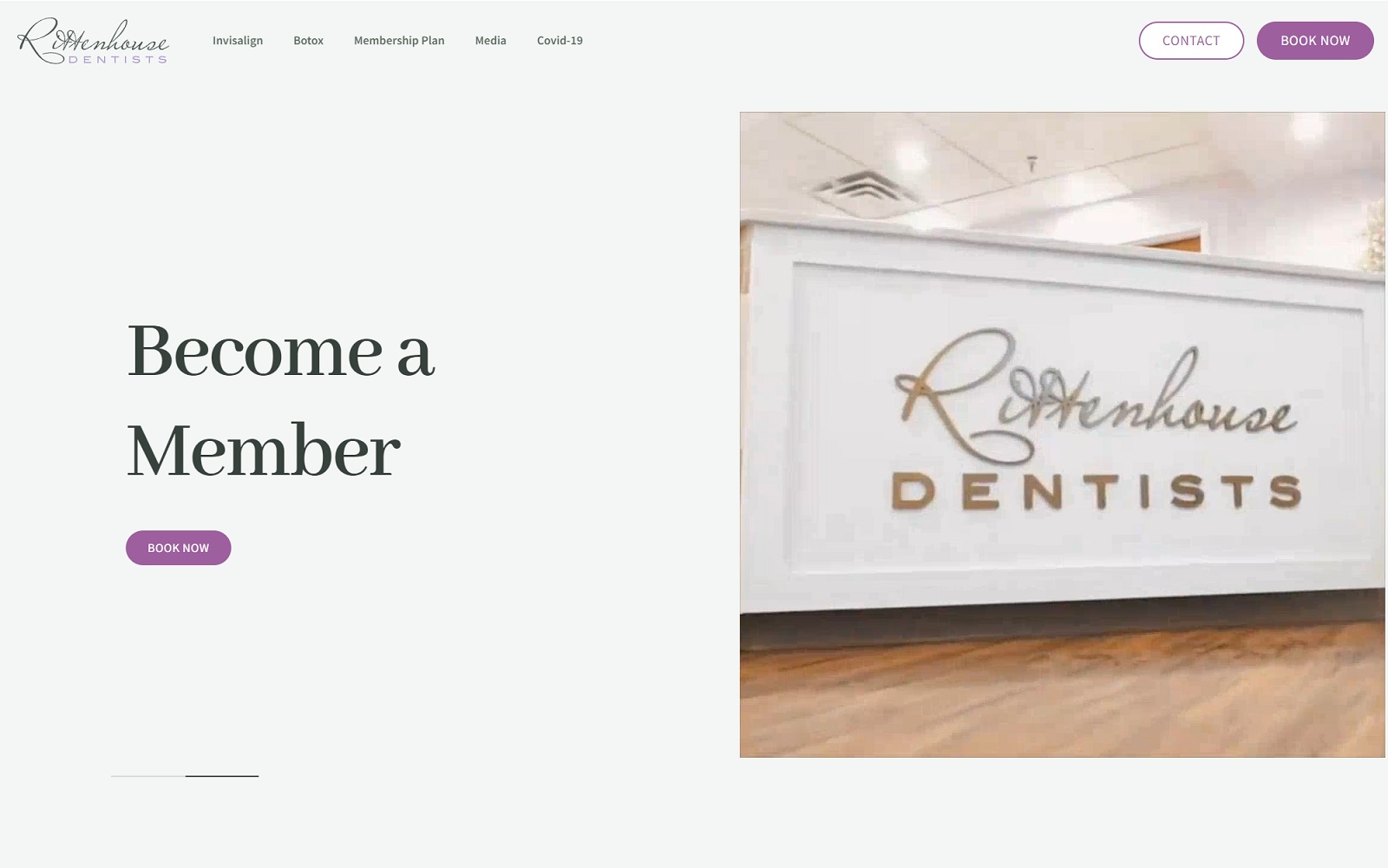 rittenhousedentists.com screenshot