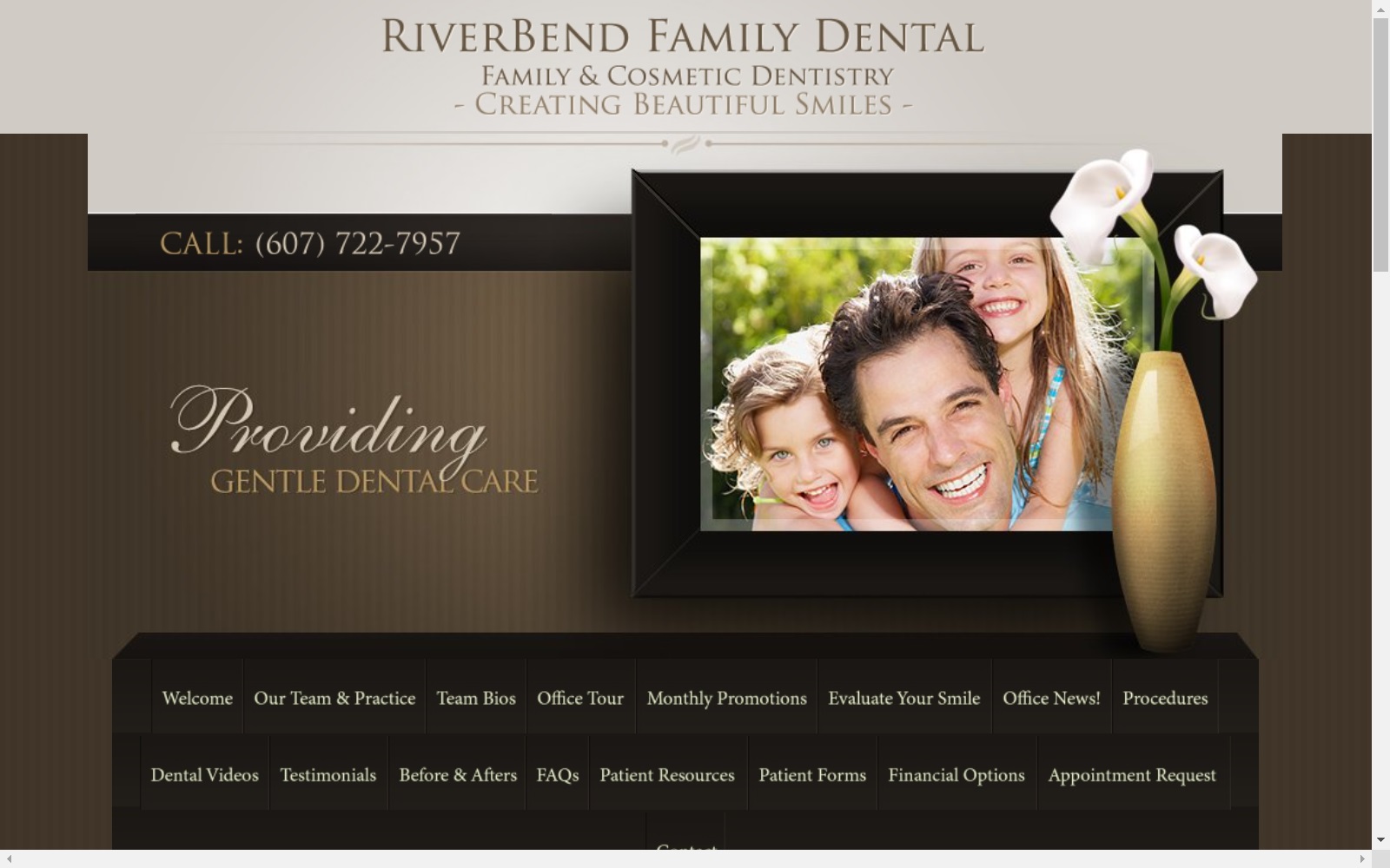 river-benddental.com screenshot