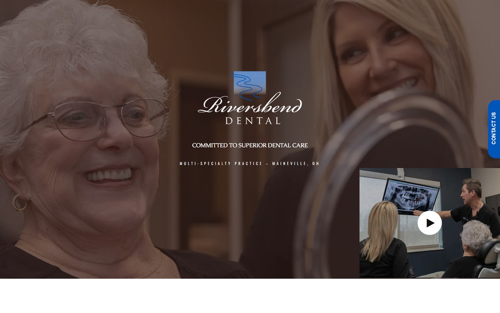 riversbenddental.com screenshot