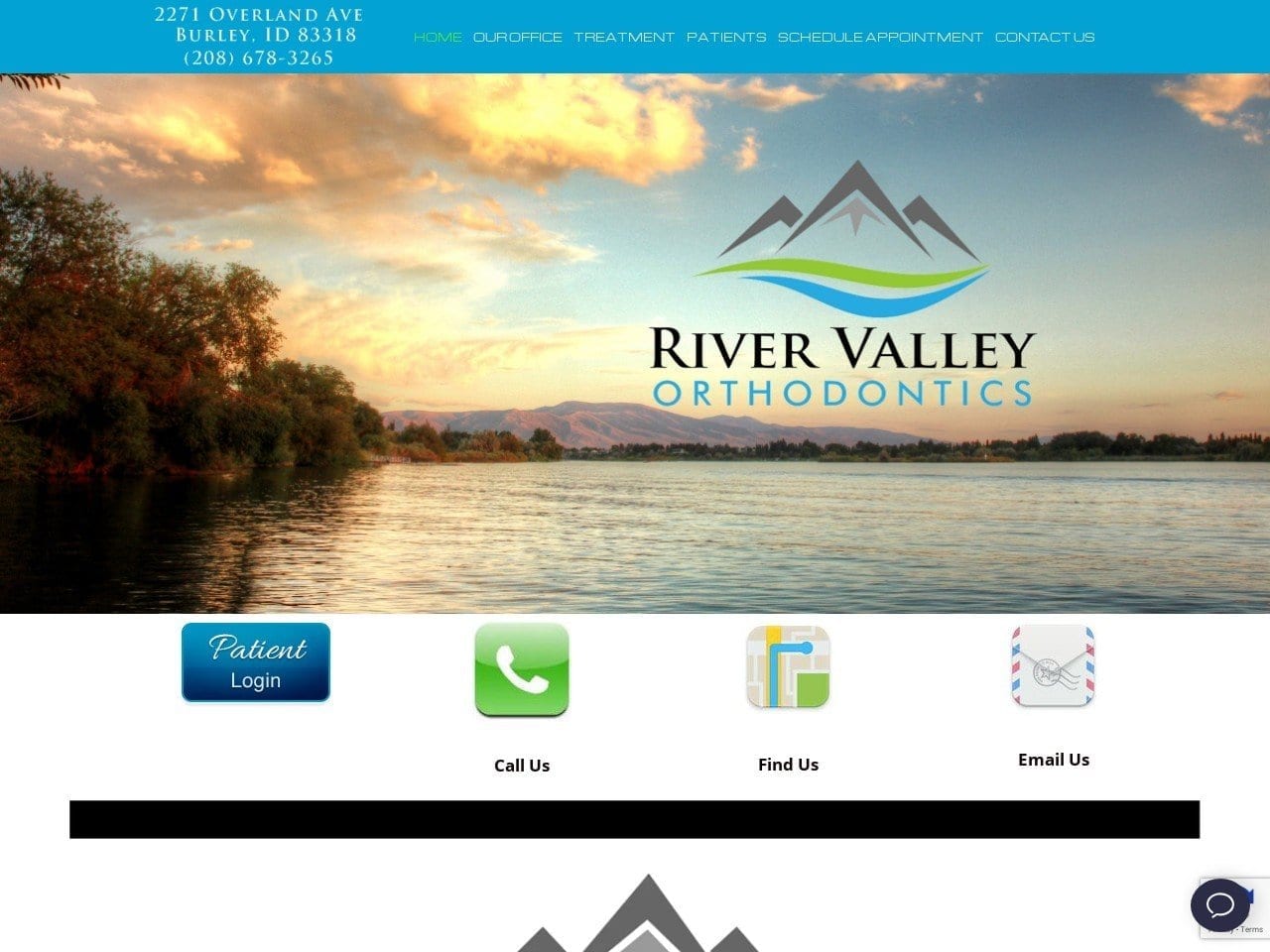 River Valley Orthodontics Justin D. Ward DMD MSD Website Screenshot from rivervalleyorthodontics.com