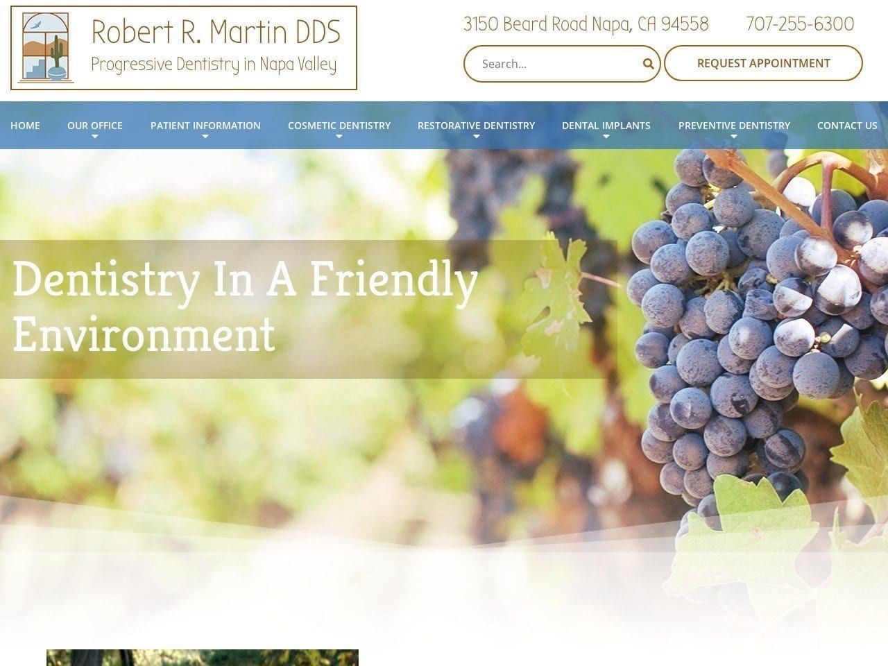 Martin Robert R DDS Website Screenshot from robertrmartindds.com