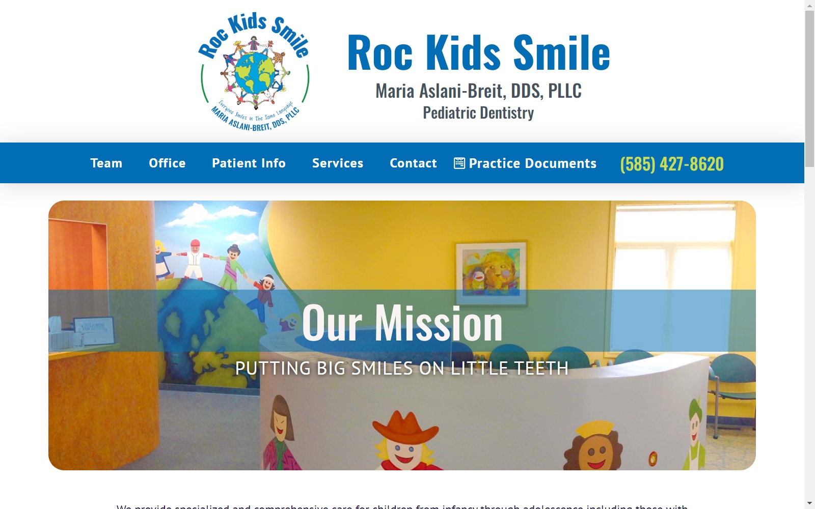 rockidssmile.com screenshot