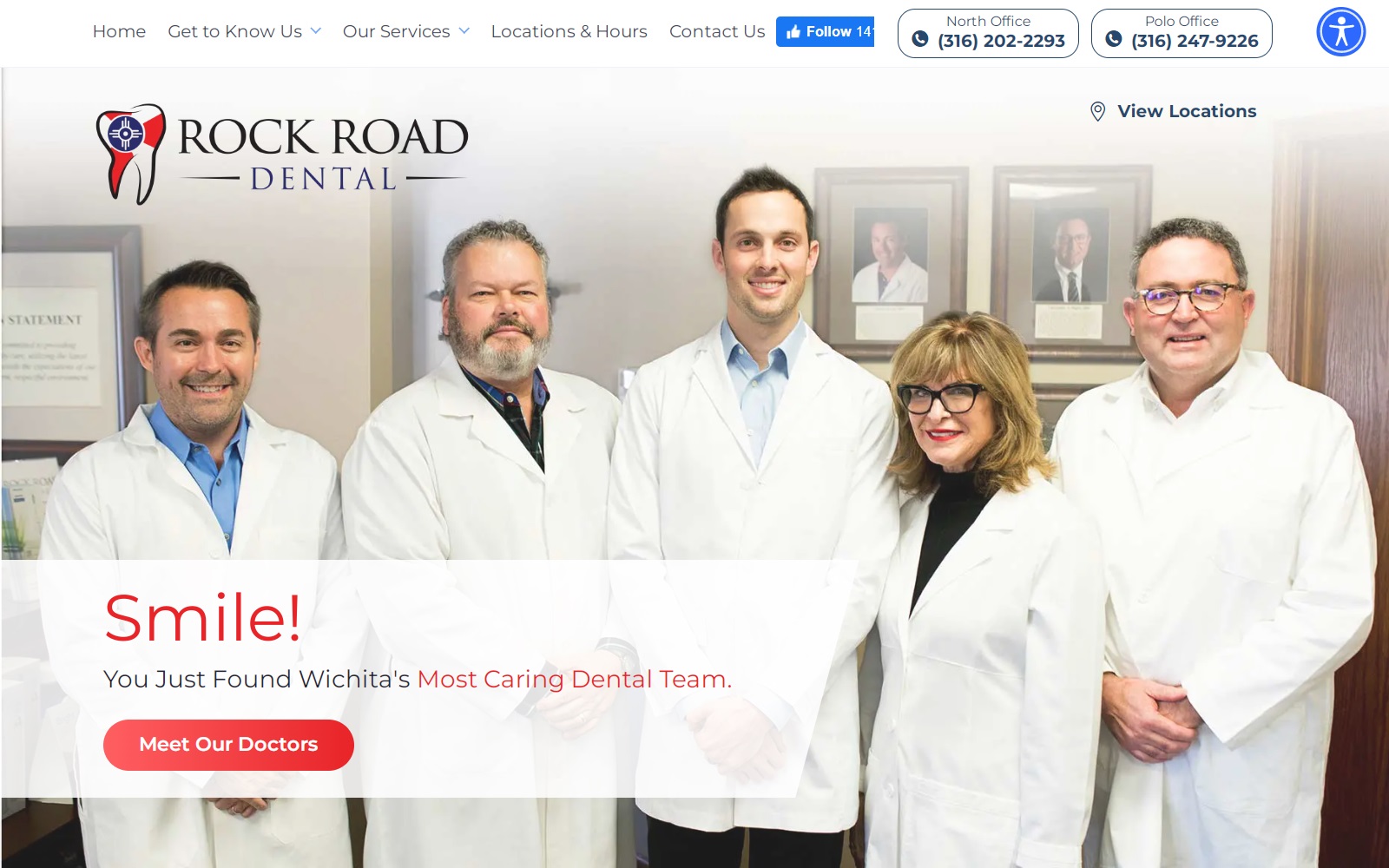 rockroaddental.com screenshot