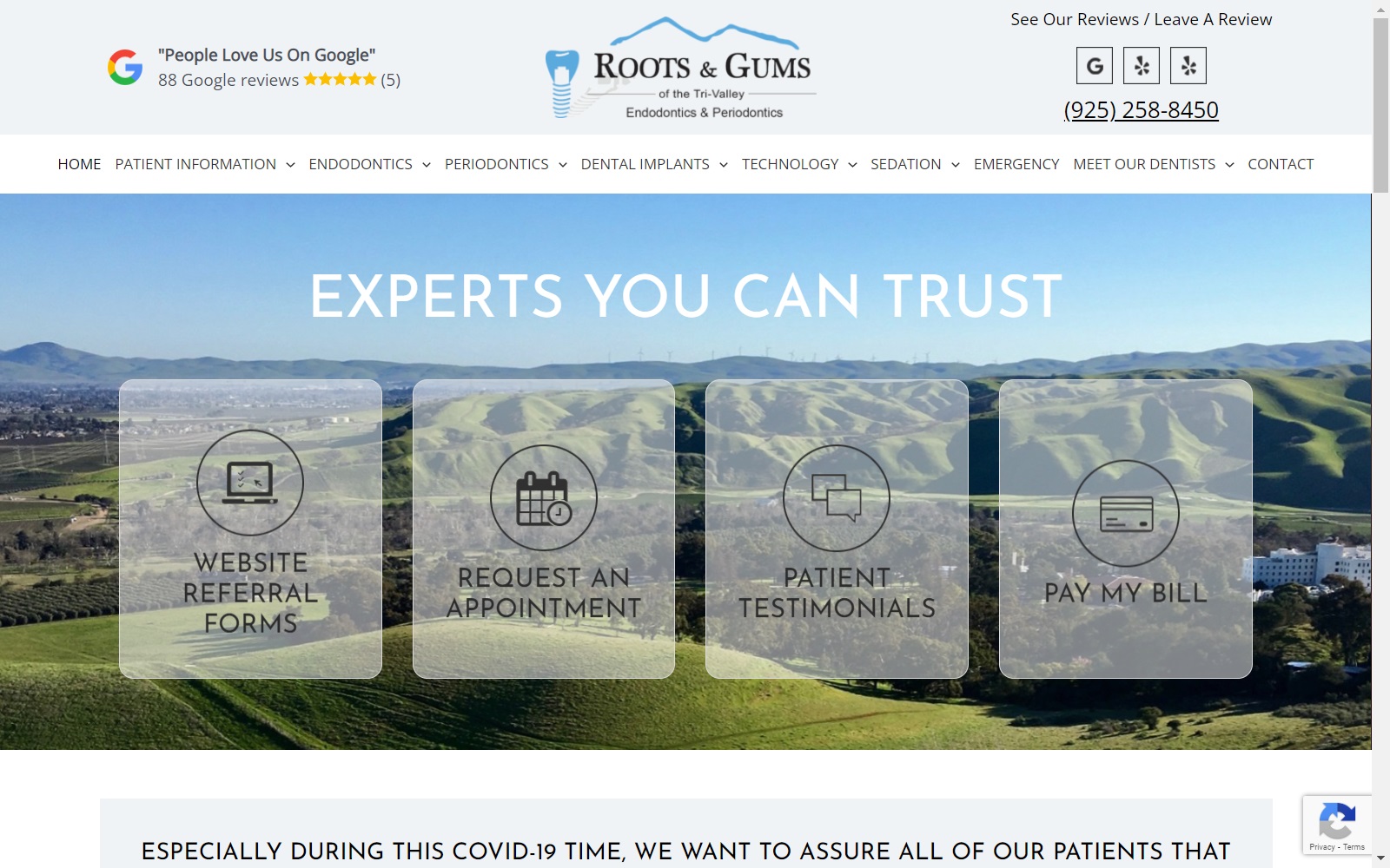 rootsandgums.com screenshot