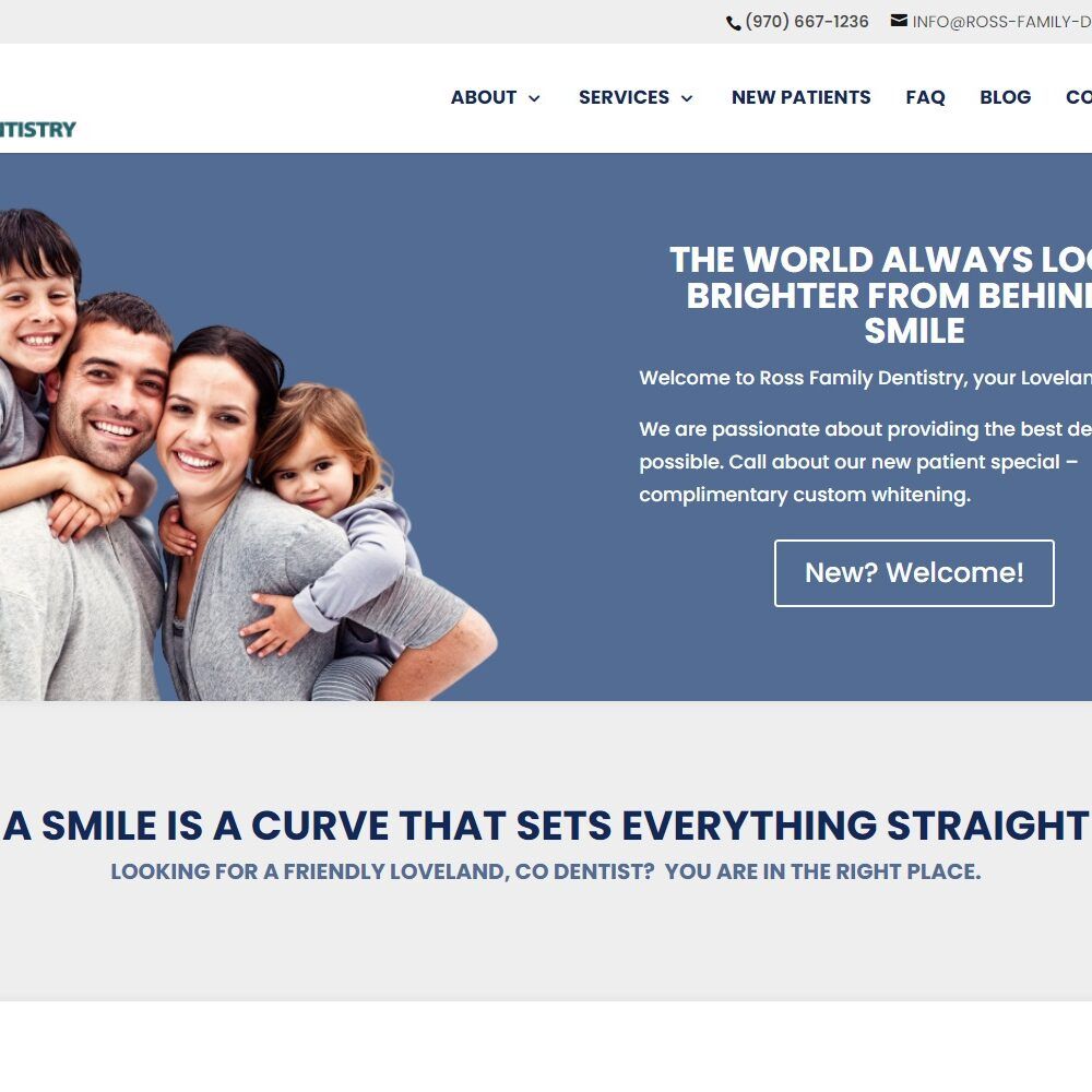 ross-family-dentistry.com screenshot