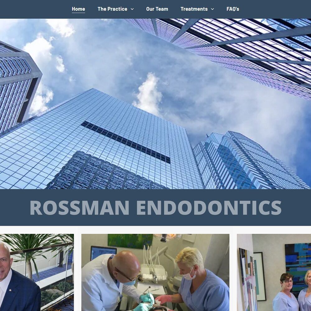 rossmanendodontics.com screenshot