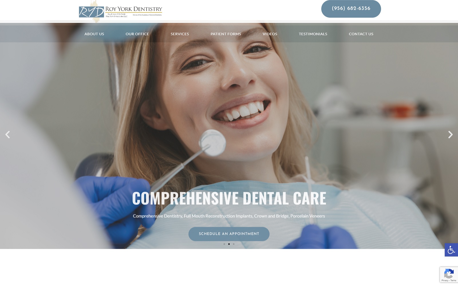 royyorkdentistry.com screenshot