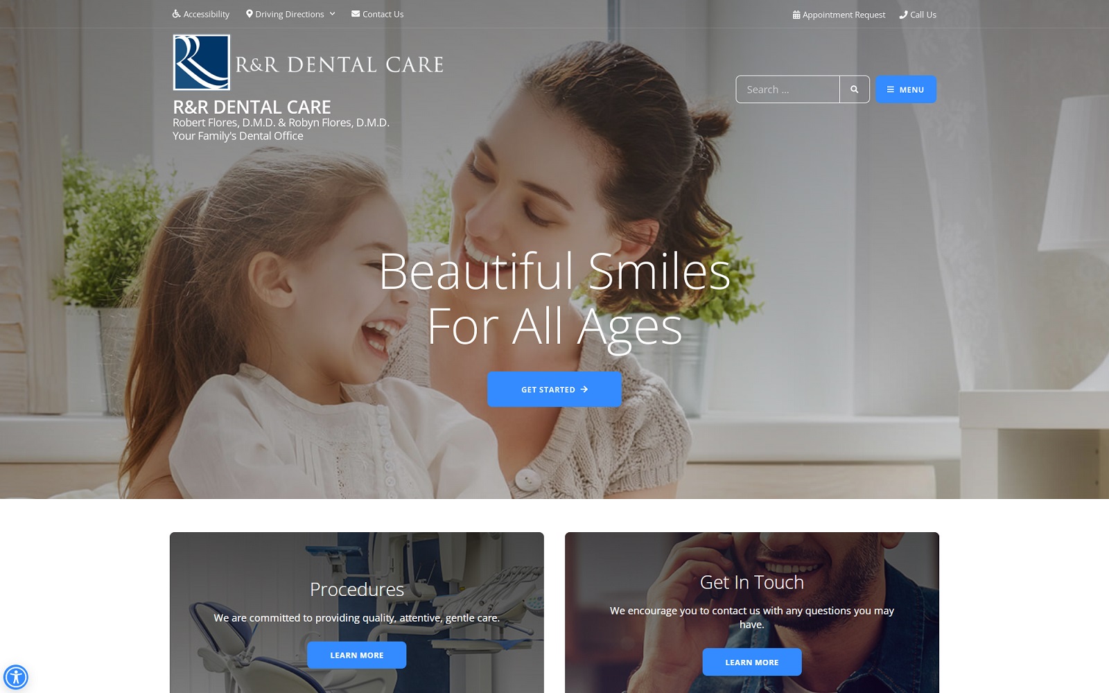 rrdentalcare.com screenshot