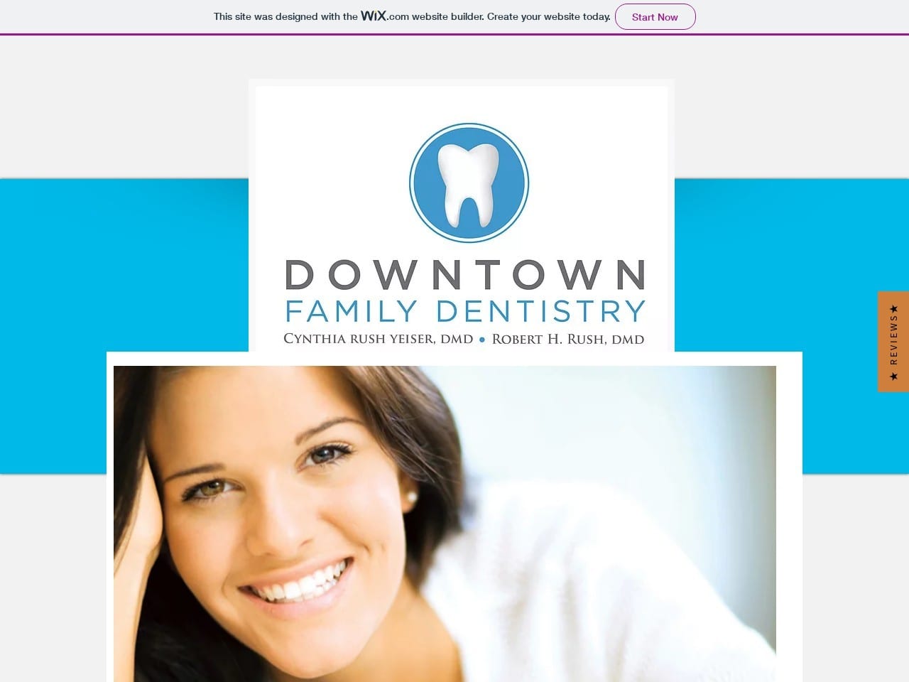 Cynthia Rush Yeiser Dmd Dentist Website Screenshot from rushyeiserdentistry.com