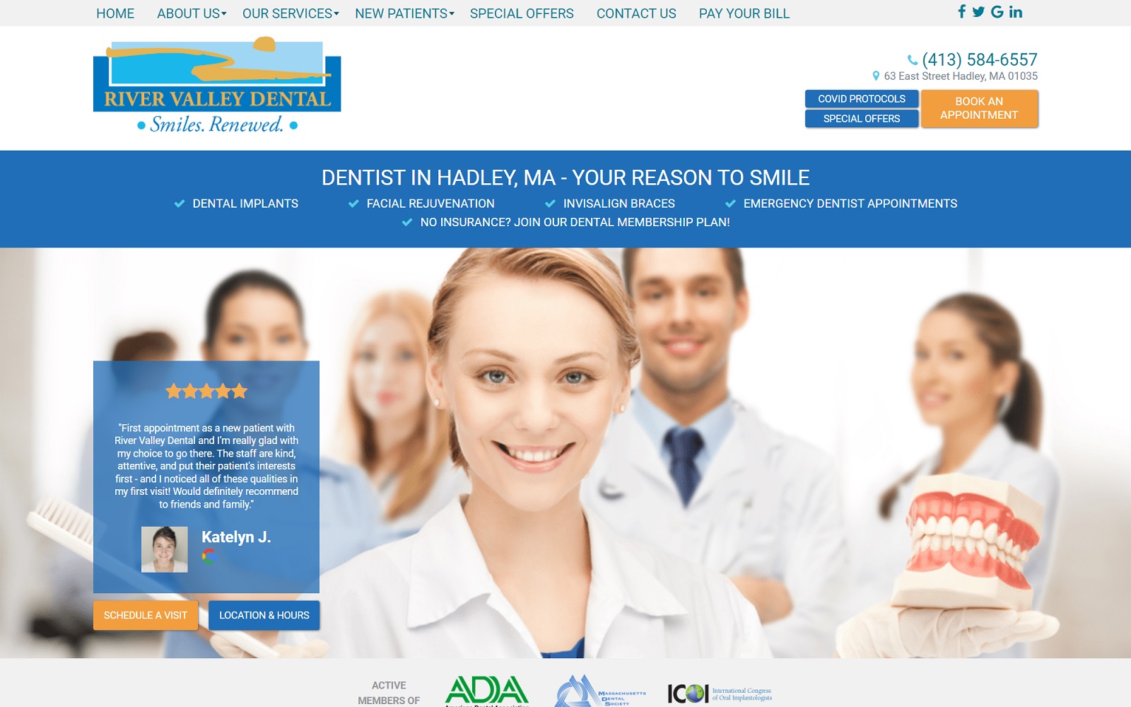 rvdental.com screenshot