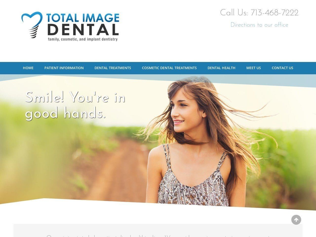 Saab Dental Website Screenshot from saabdental.com