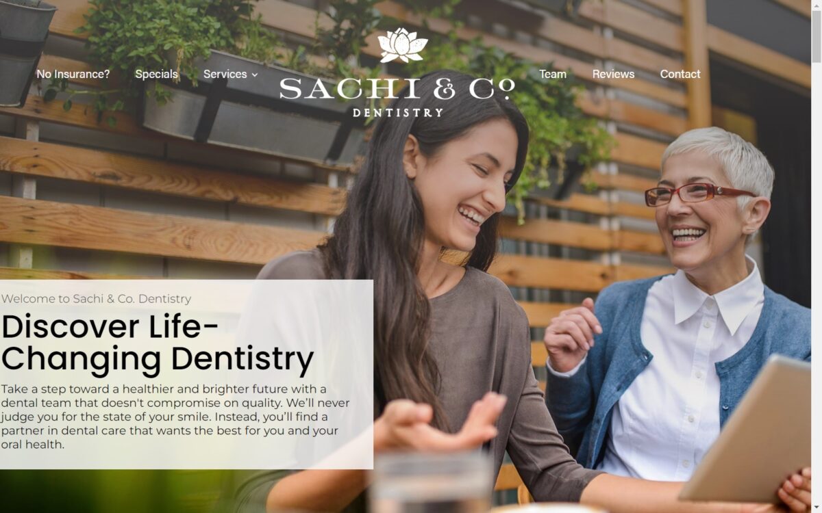 sachidentistry.com screenshot