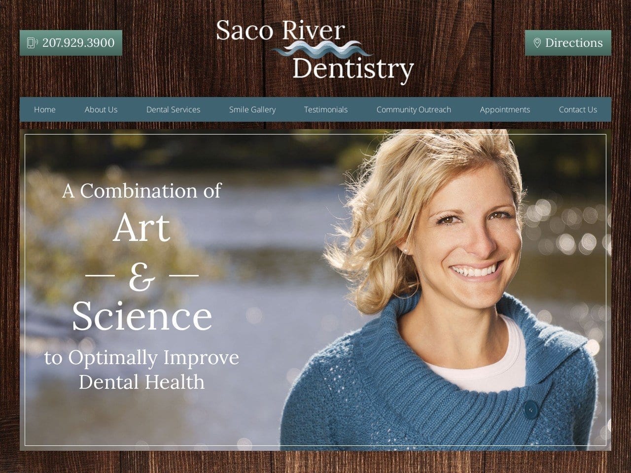 Dr. Waynk K. Lopez DDS Website Screenshot from sacoriverdentistry.com