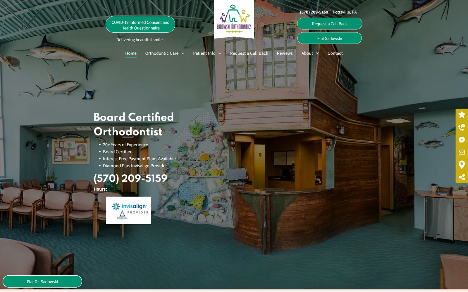 sadowskiorthodontics.com screenshot