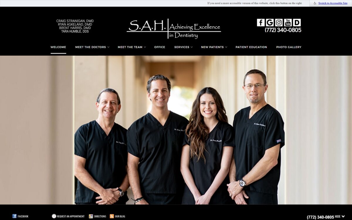 sahdentistry.com screenshot