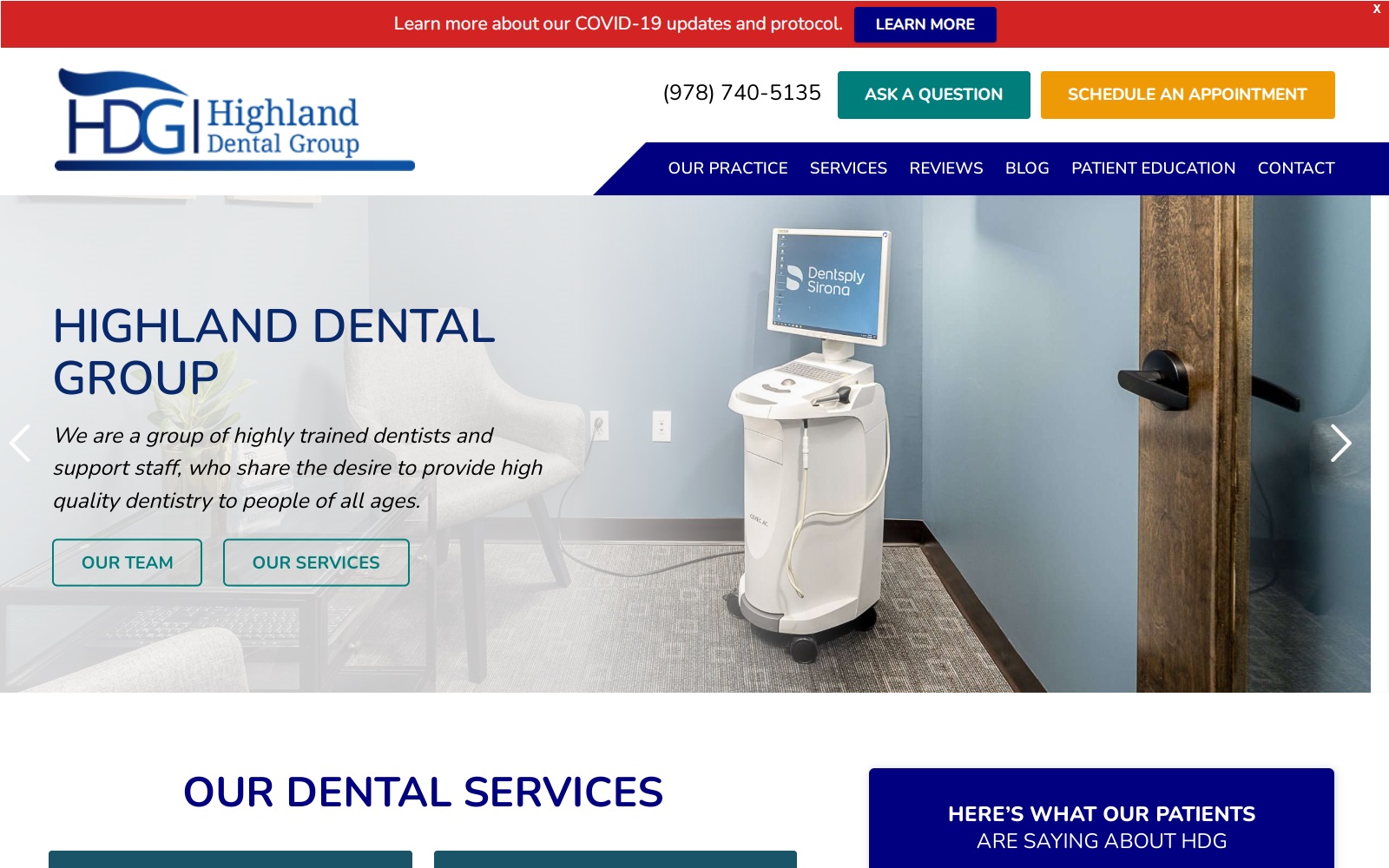 salemdentistma.com screenshot