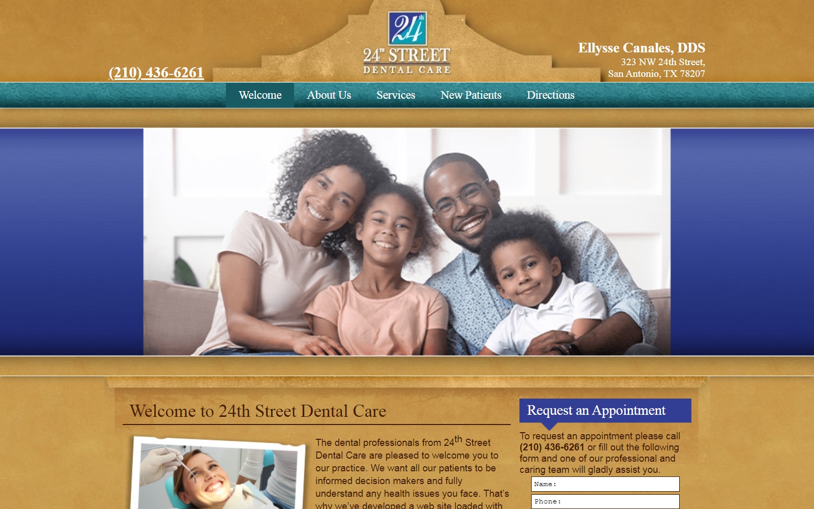 san-antonio-dentist.net screenshot