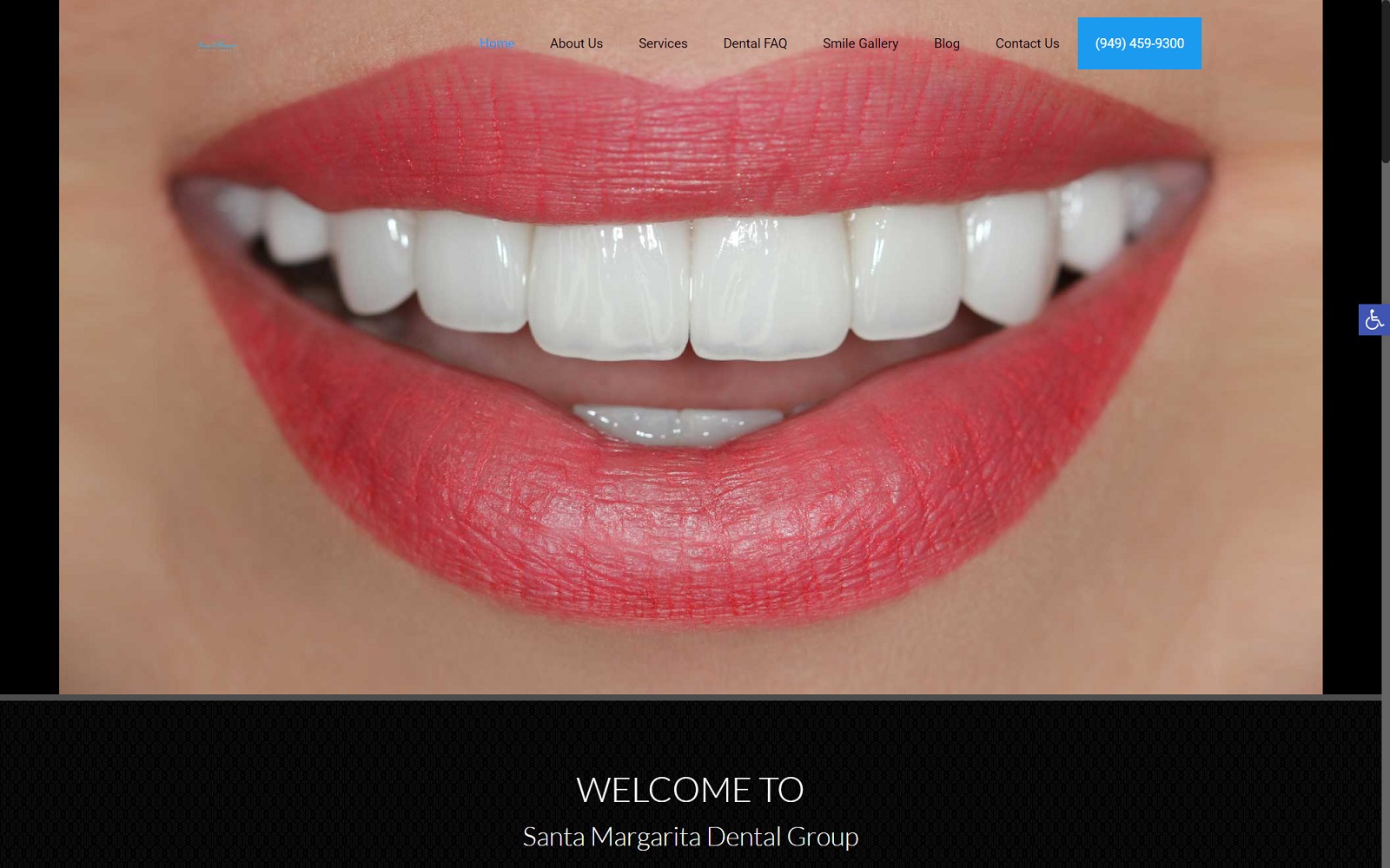 santamargaritadental.com screenshot