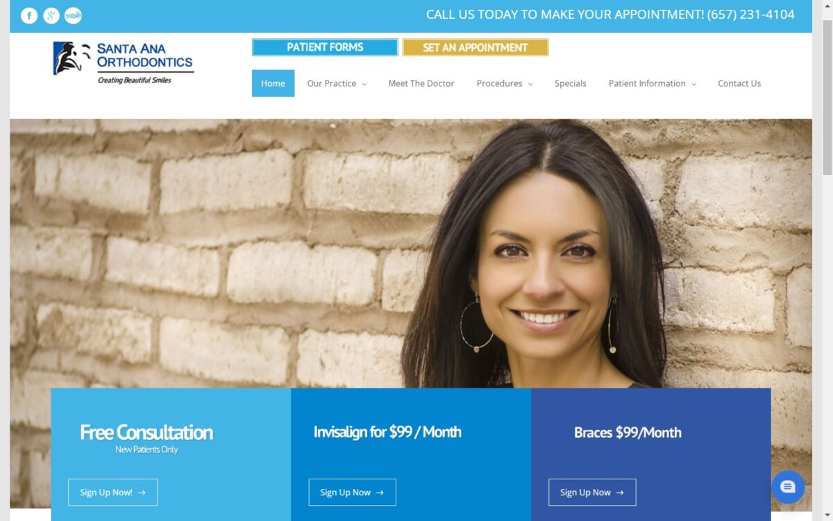 saorthodontics.com screenshot