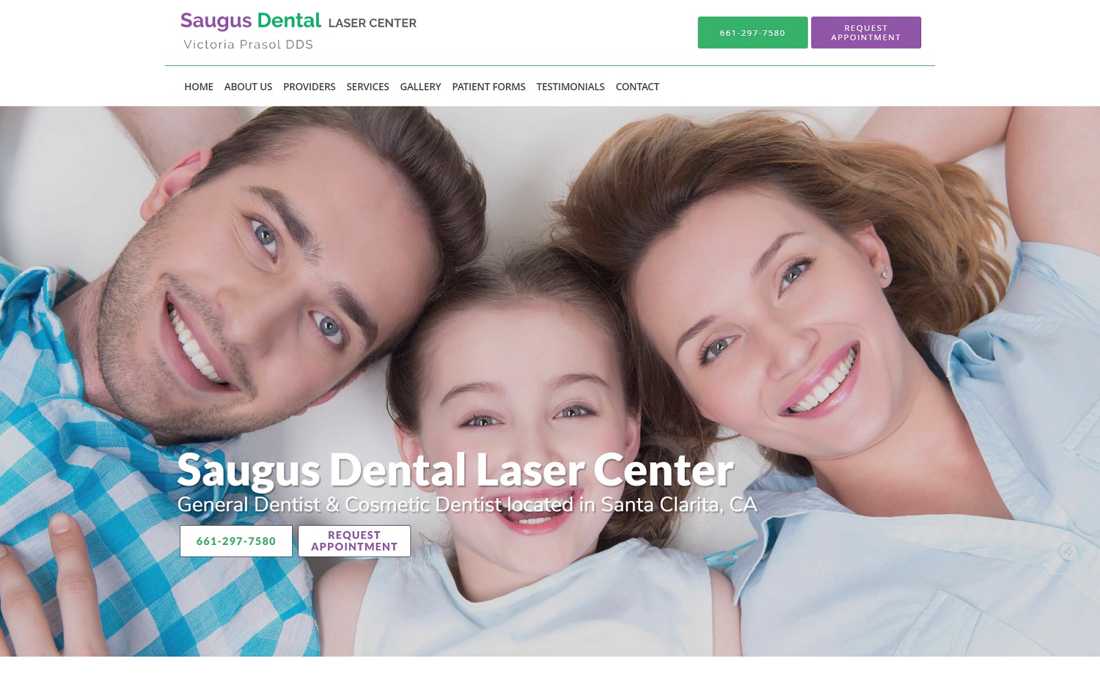 saugusdental.com screenshot