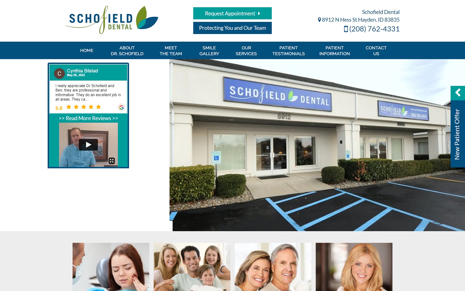 schofielddental.com screenshot