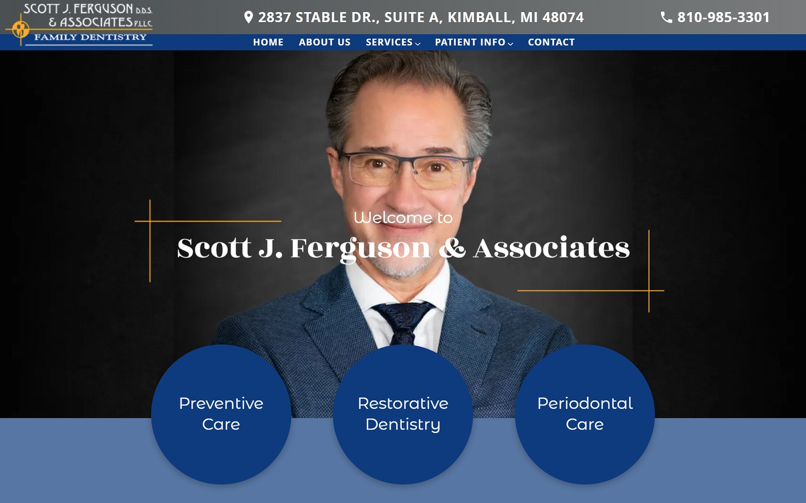 scottfergusondental.com screenshot