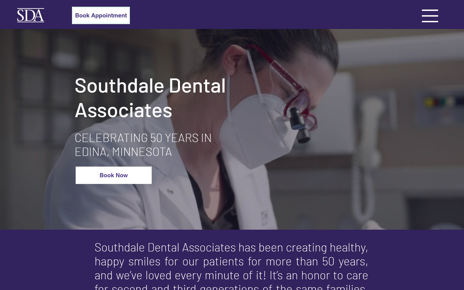 sdadental.com screenshot