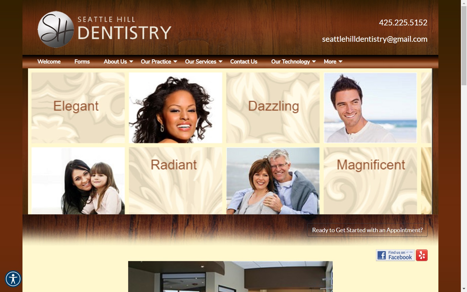 seattlehilldentistry.com screenshot