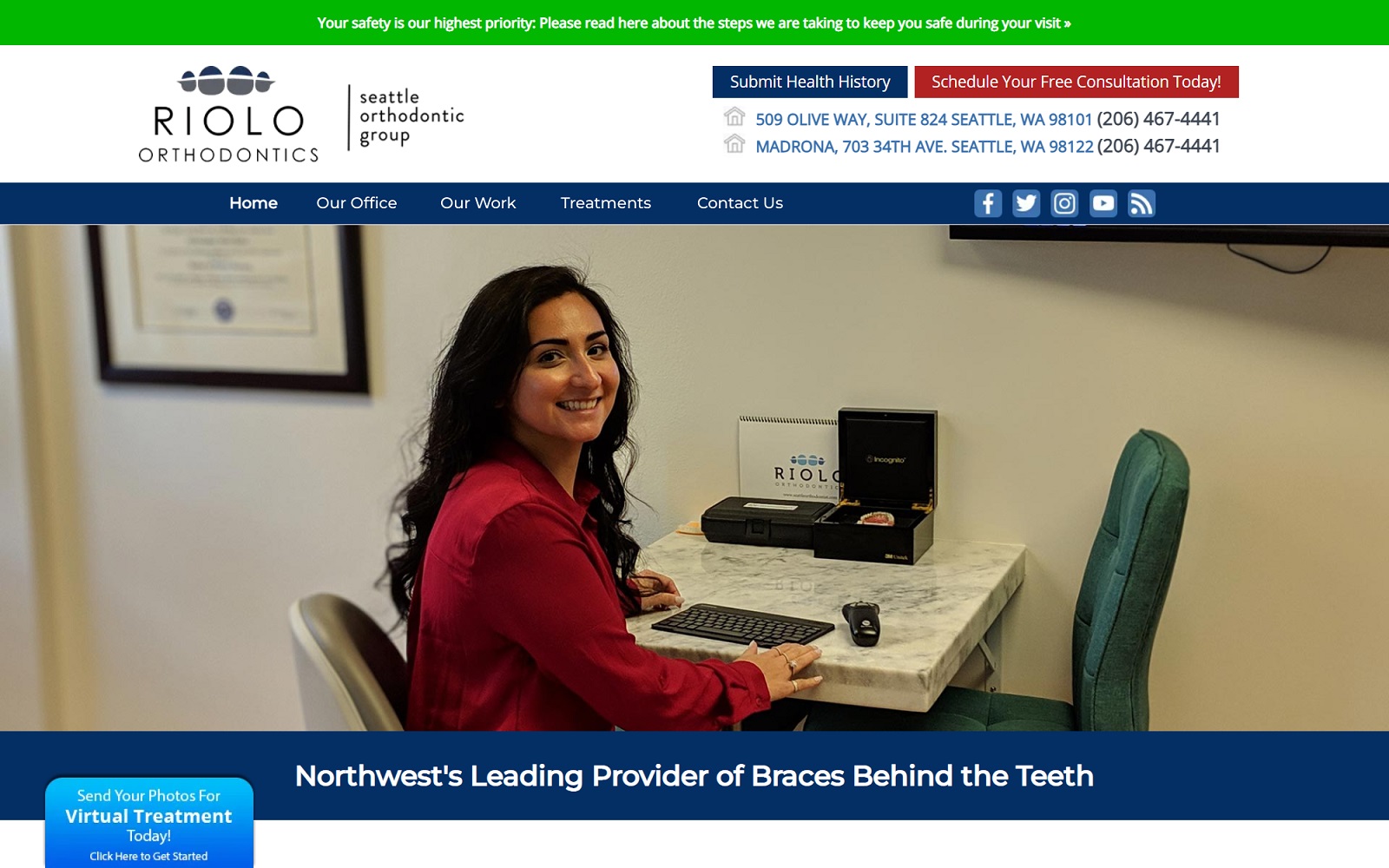 seattleorthodontist.com screenshot