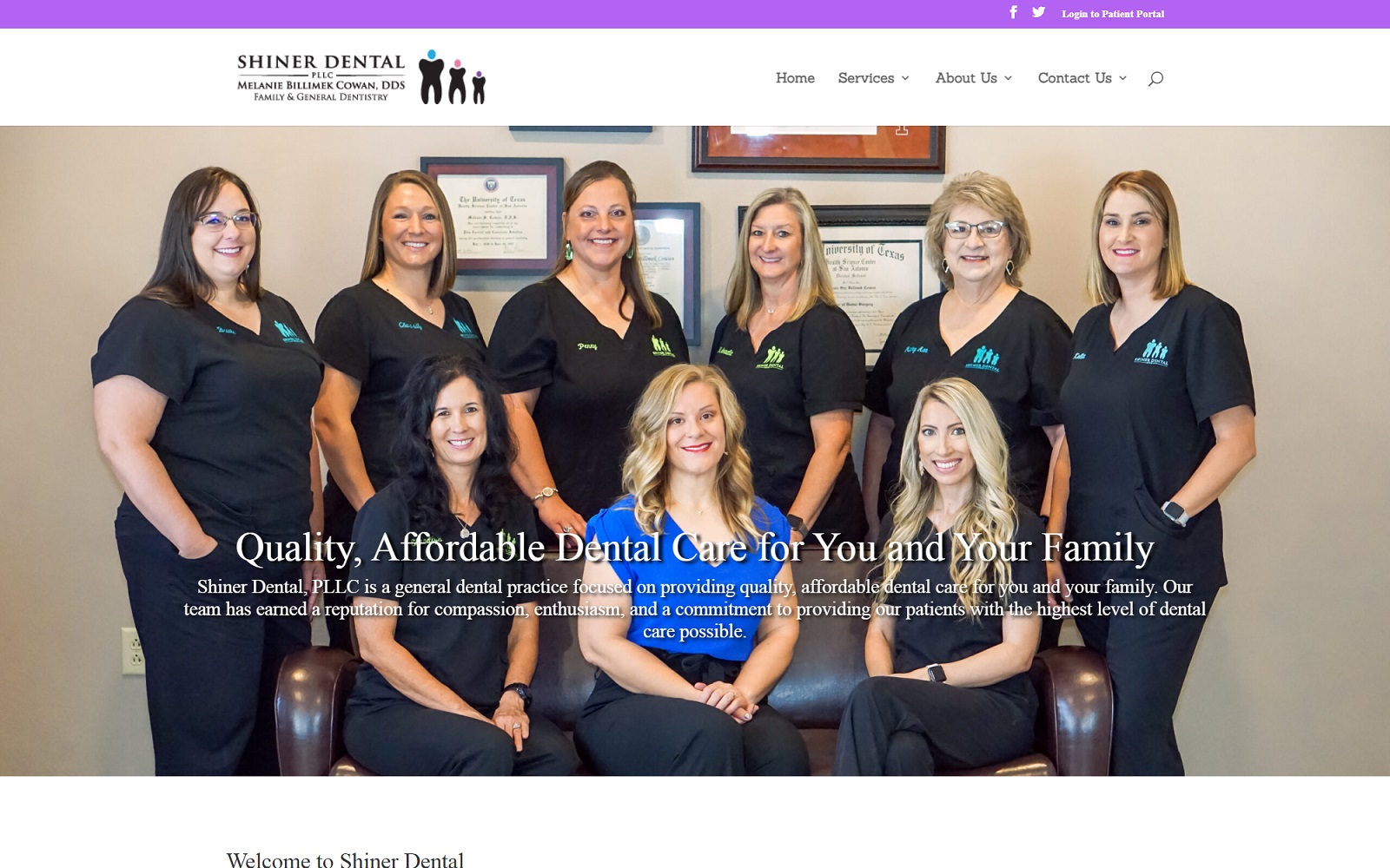 shinerdental.com screenshot