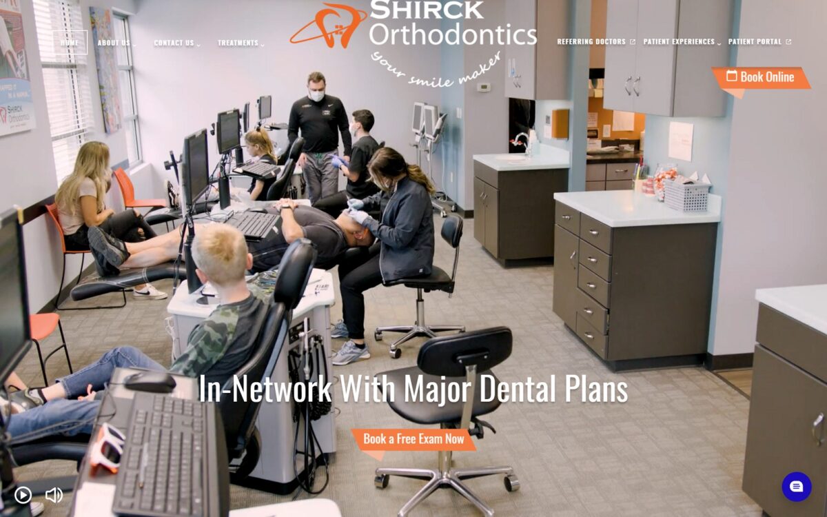 shirckorthodontics.com screenshot