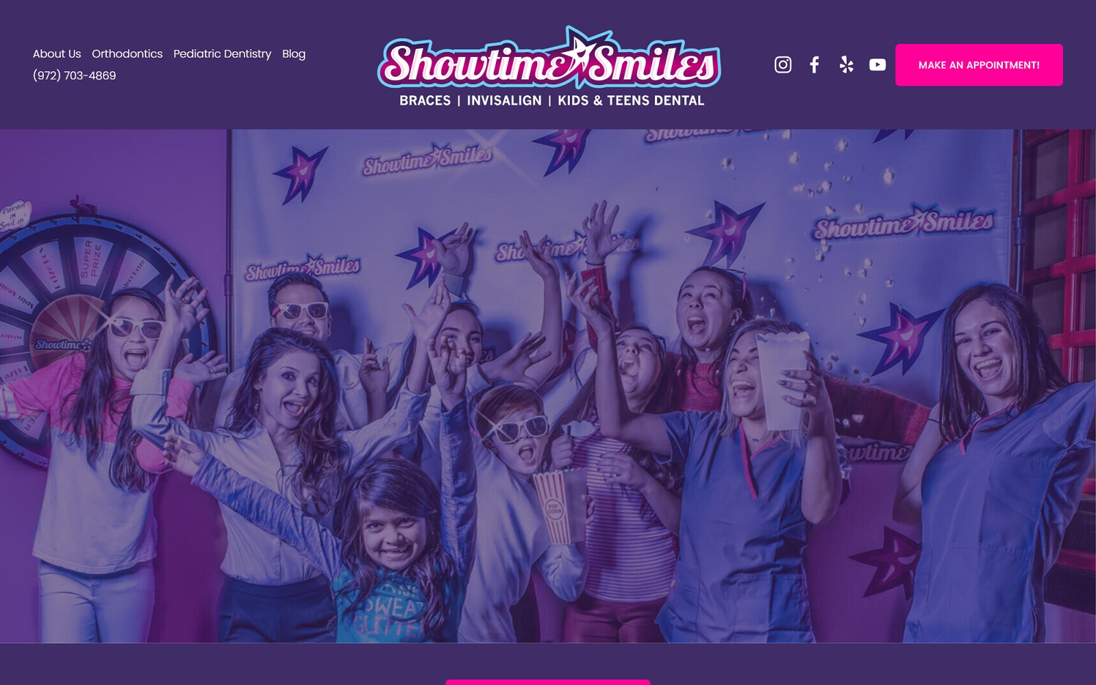 showtimesmiles.com screenshot