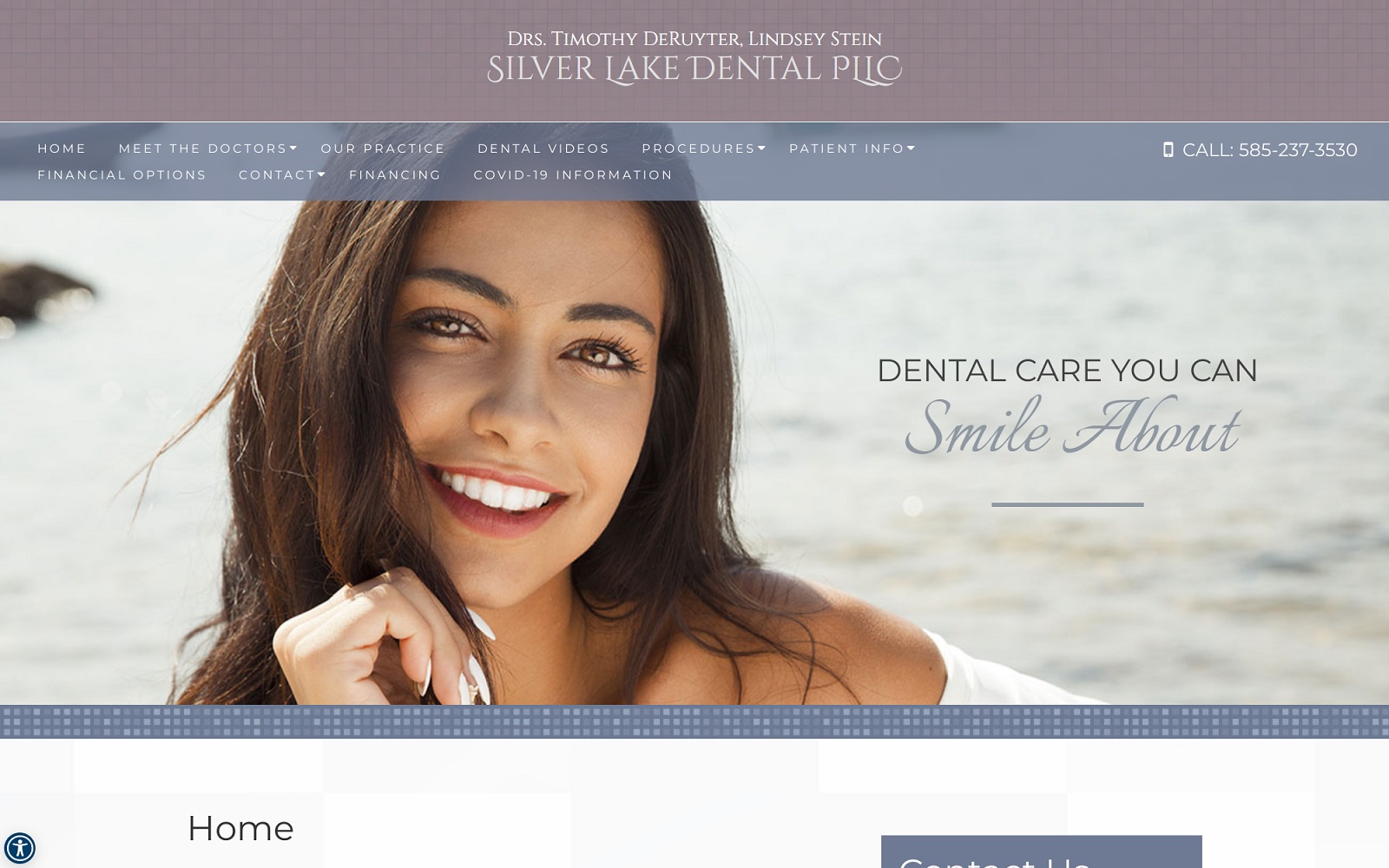 silverlakedentalpllc.com screenshot