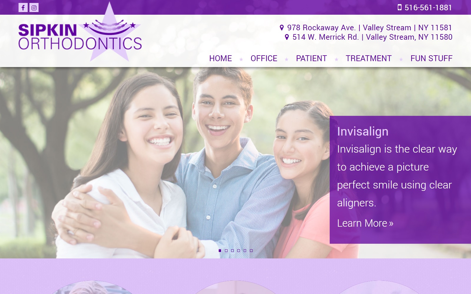 sipkinorthodontics.com screenshot