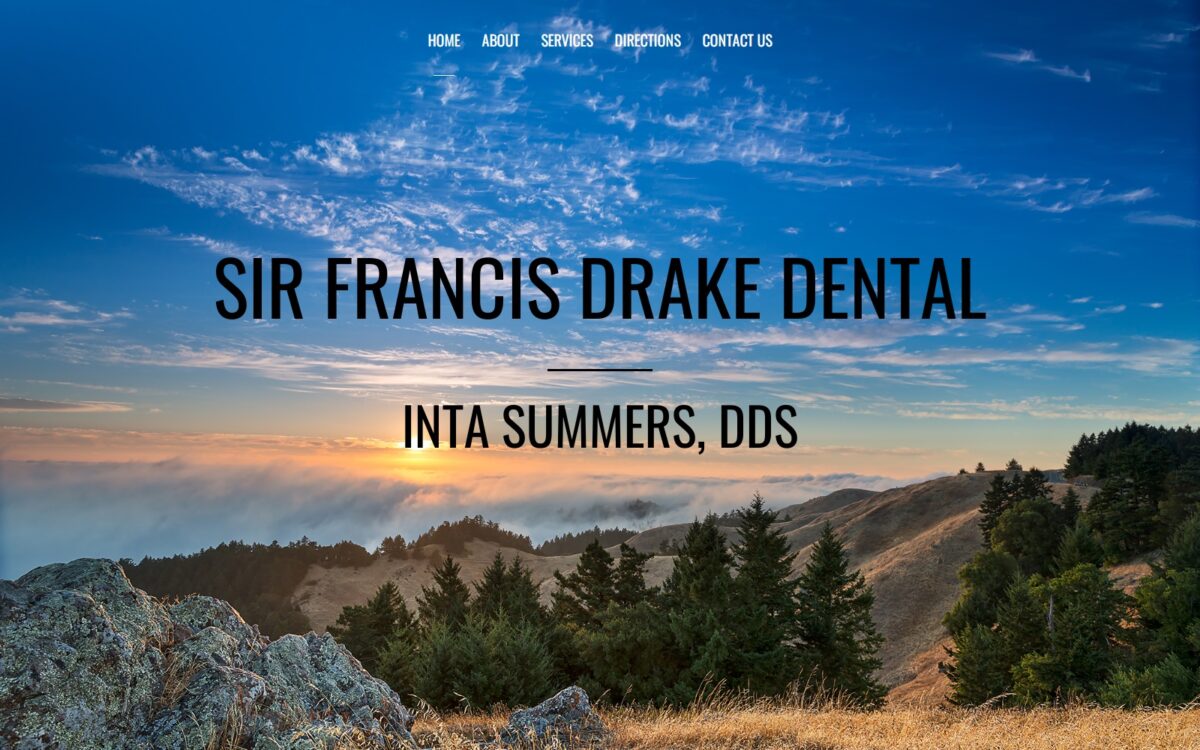 sirfrancisdrakedental.com screenshot