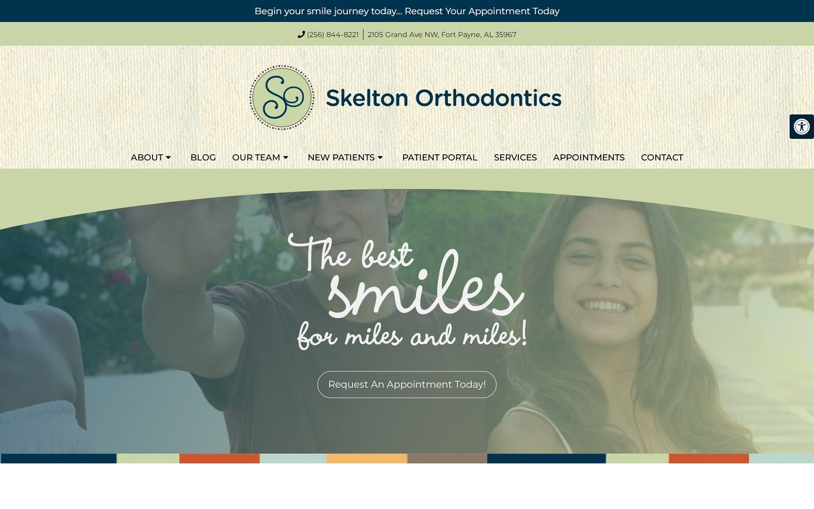 skeltonbraces.com screenshot