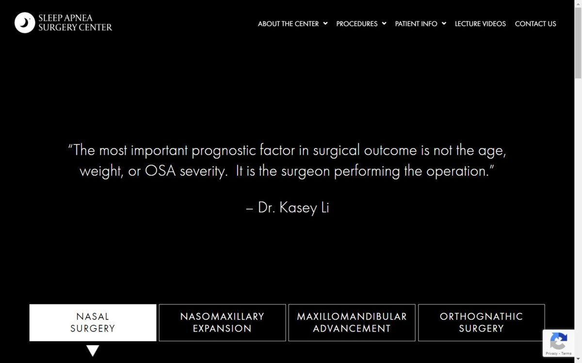 sleepapneasurgery.com screenshot