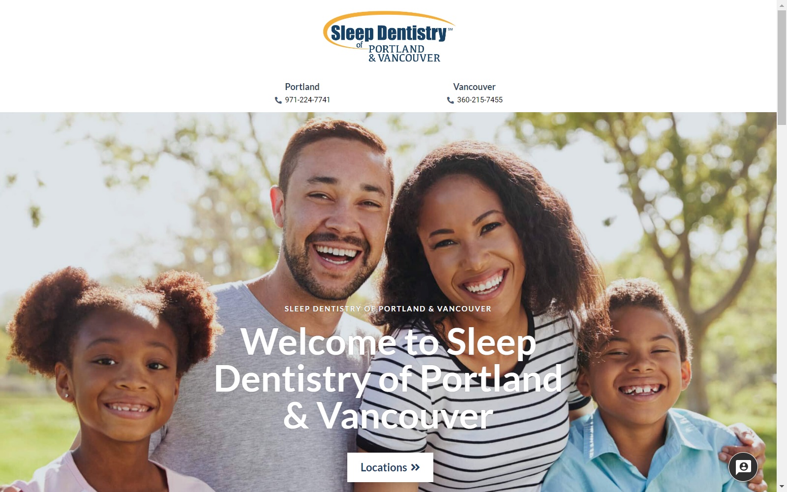 sleepdentistry.com screenshot