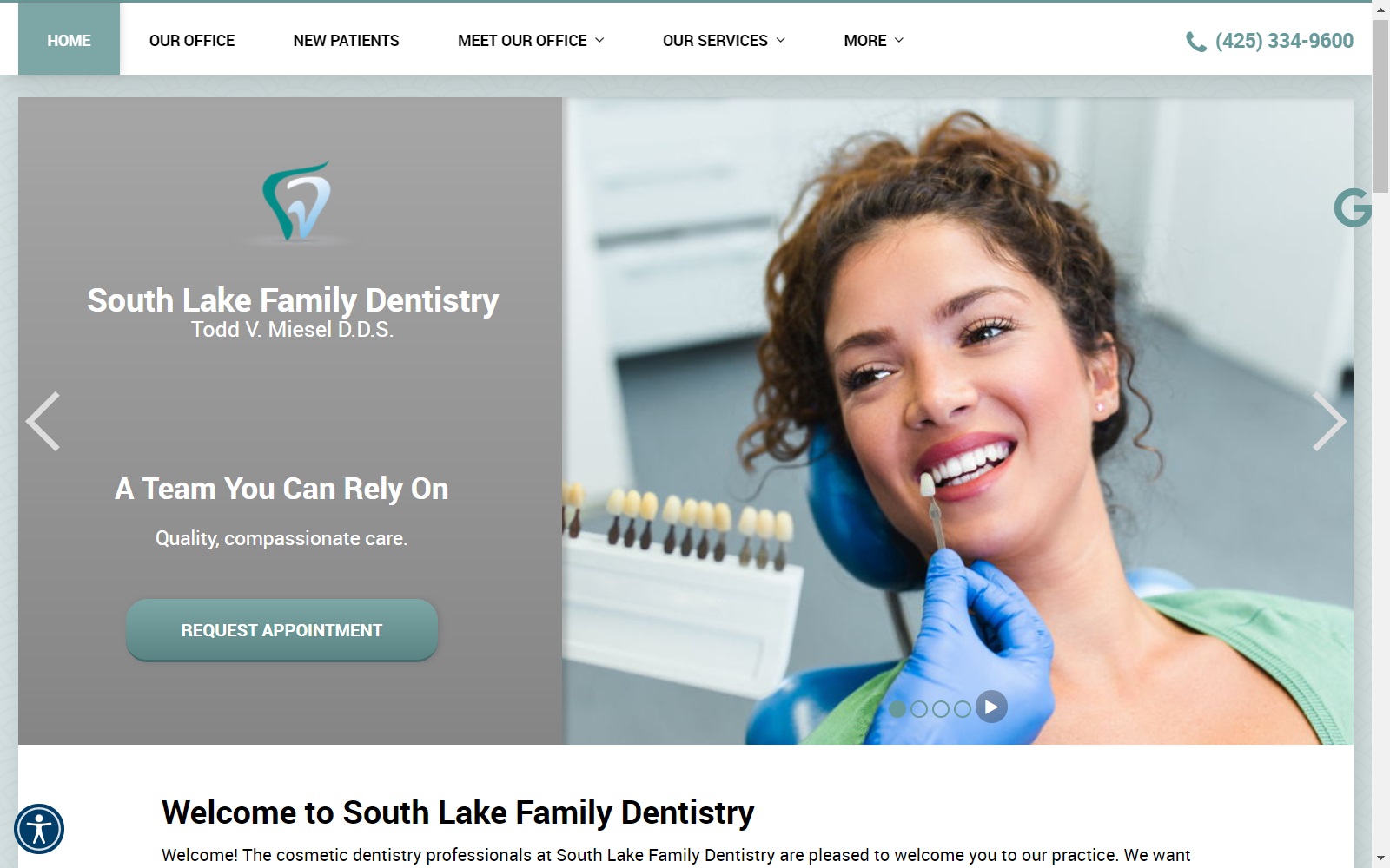 slfdentistry.com screenshot