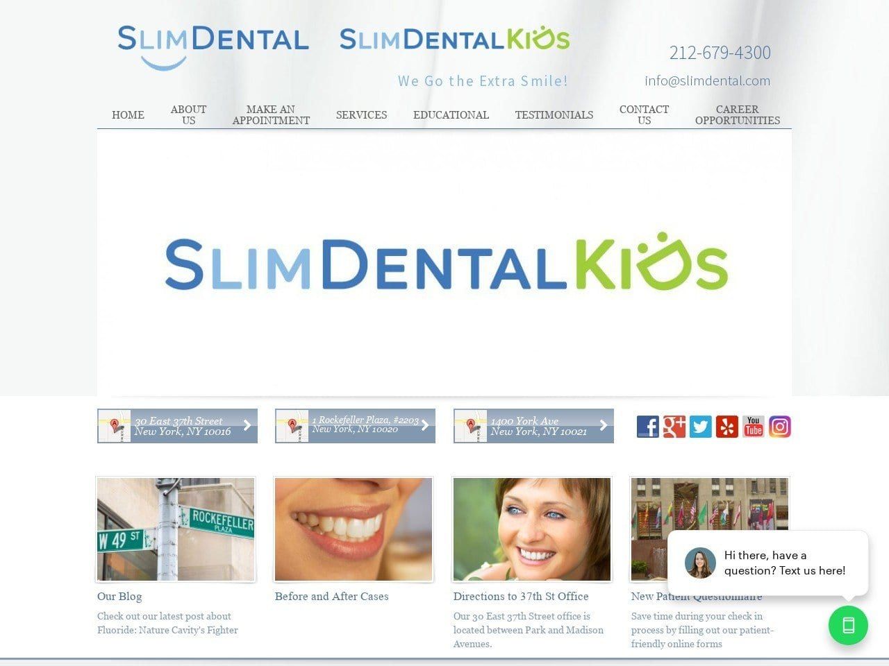 Stephen Lim Dds Dentist Website Screenshot from slimdental.com