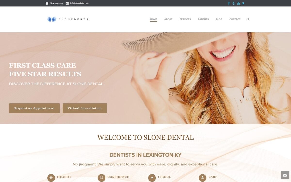 slonedental.com screenshot