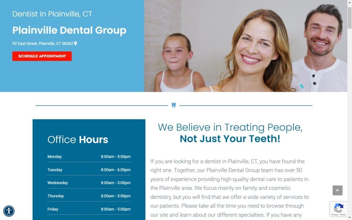 smartdentalnetwork.com_location_plainville-dental-group screenshot