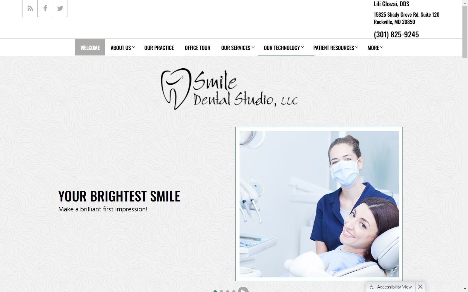 smile-dental-studio.com screenshot