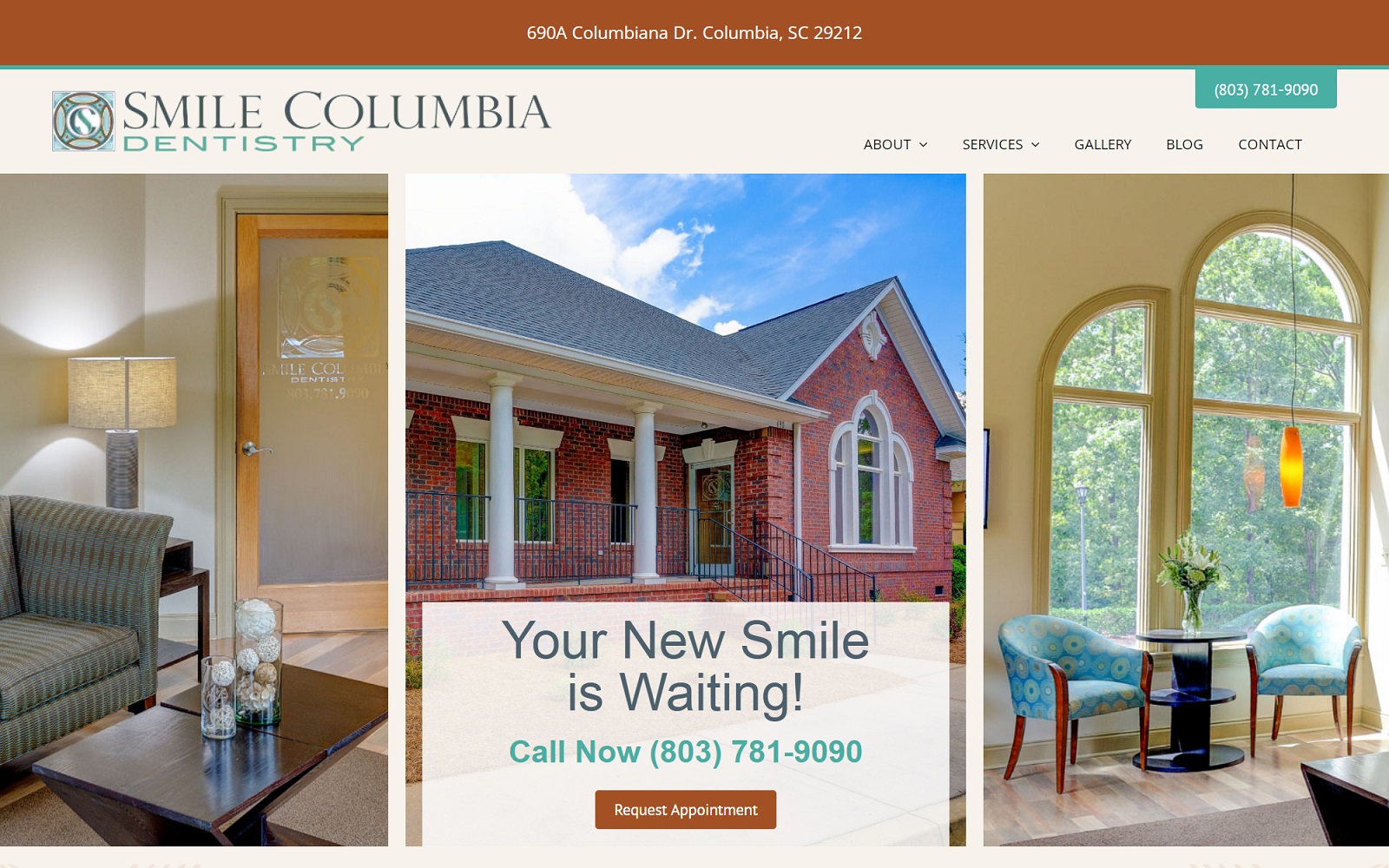 smilecolumbia.com screenshot