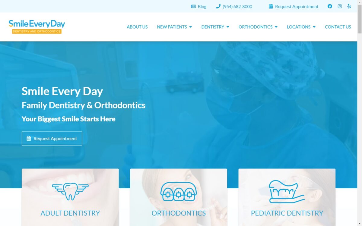 smileeverydaydentistry.com screenshot