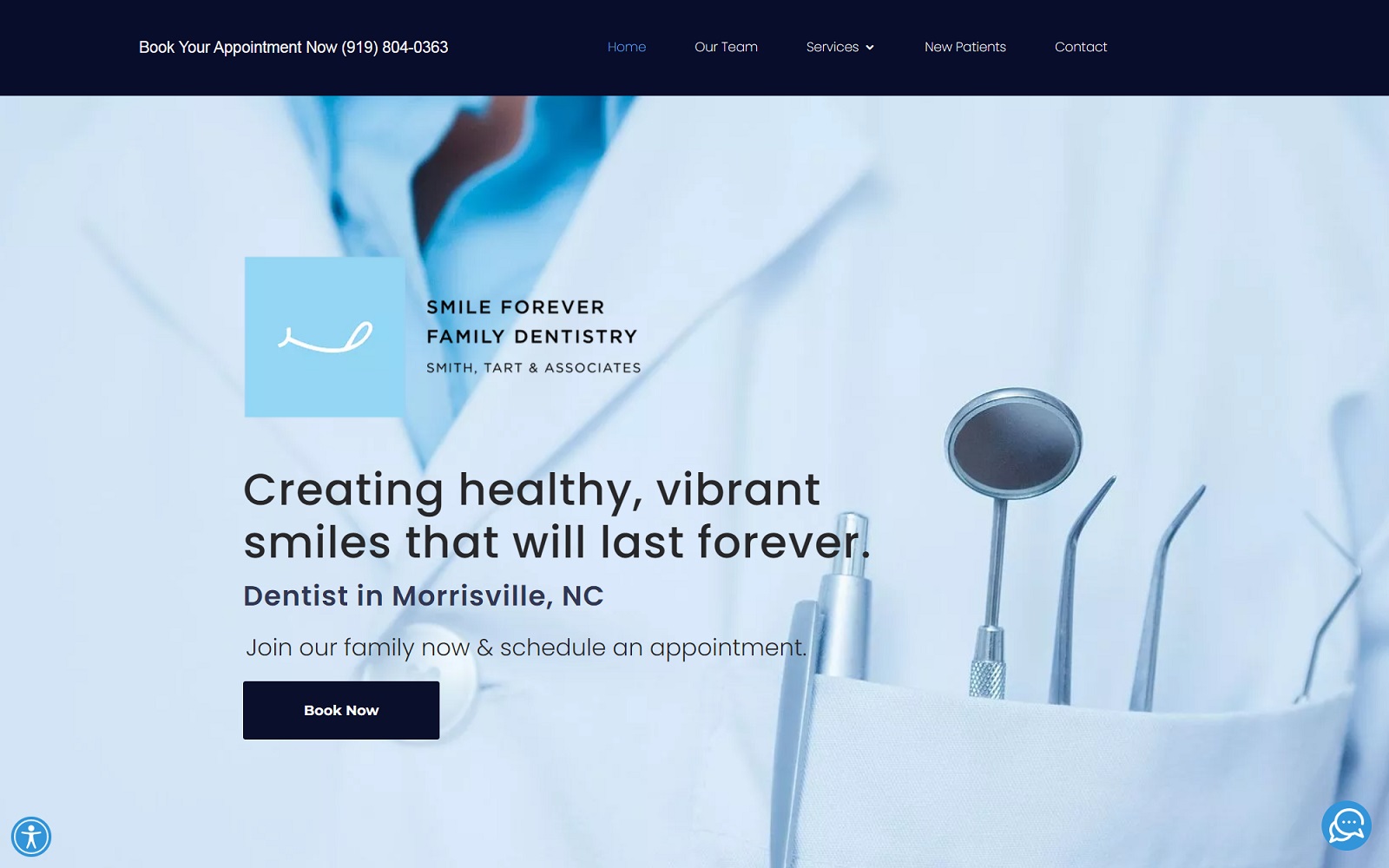 smileforeverdental.com screenshot