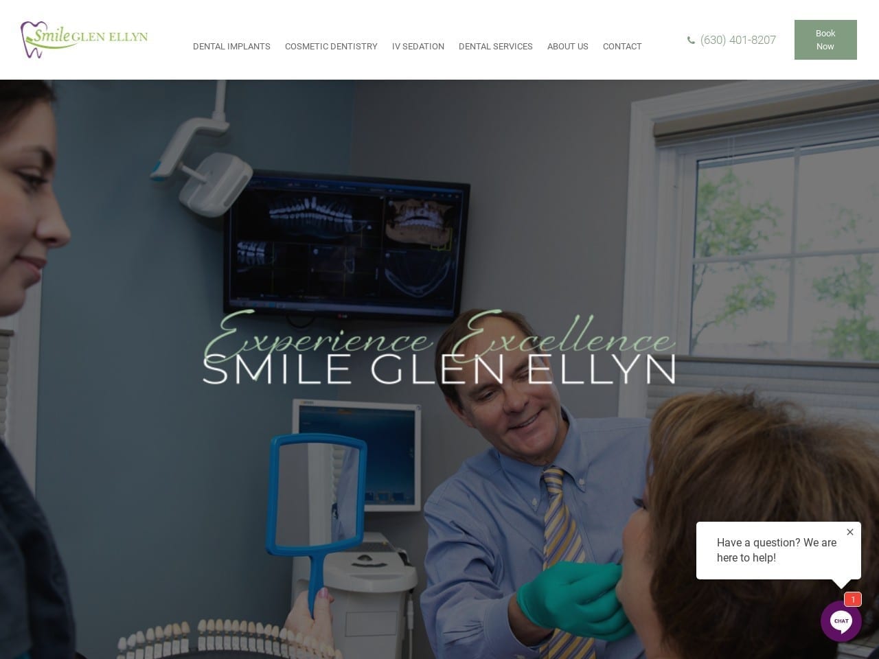 Smile Glen Ellyn / Dr. Thomas Gibbs DDS FAGD Website Screenshot from smileglenellyn.com