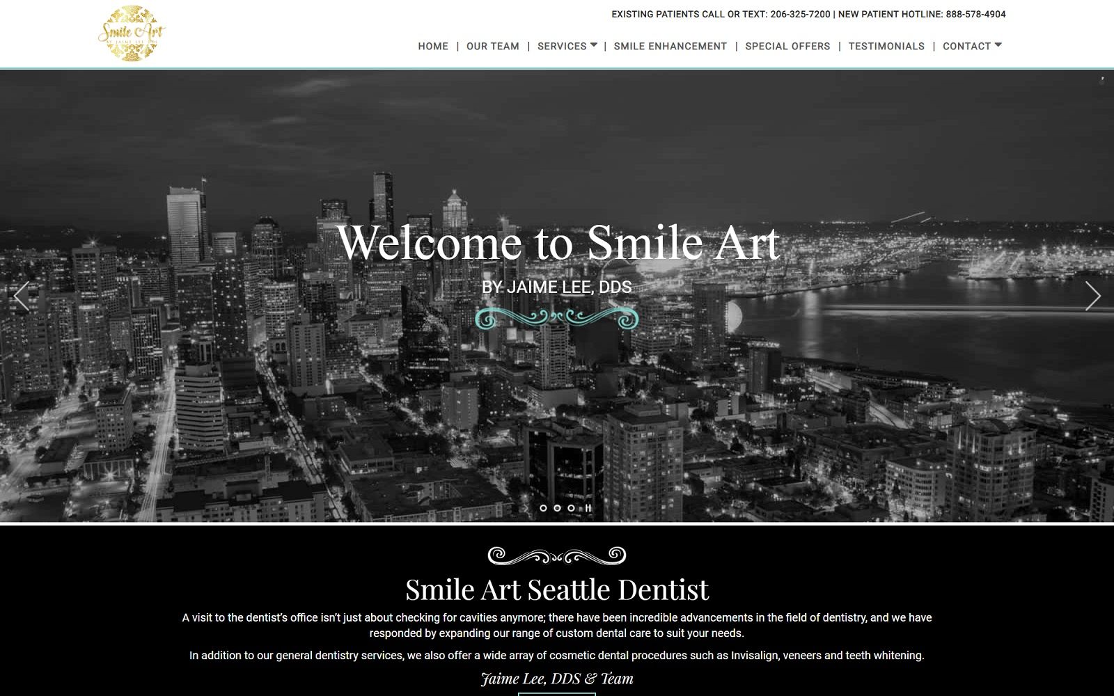 smileinseattle.com screenshot